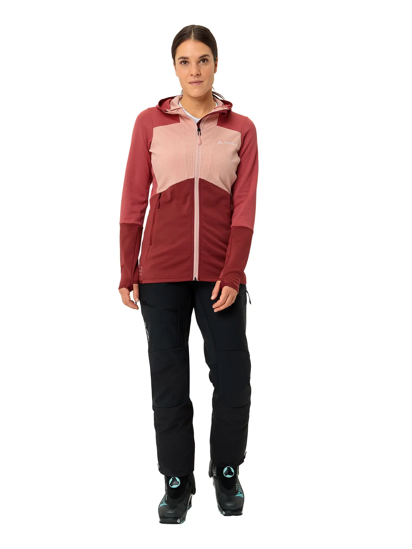 VAUDE | Damen Touren Fleecejacke Monviso Grid Fleece | 
